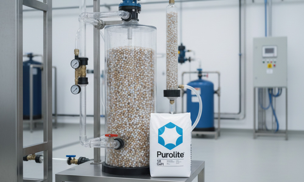 کاربرد رزین Purolite