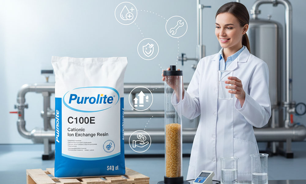 مزایای رزین کاتیونی پرولایت Purolite C100E