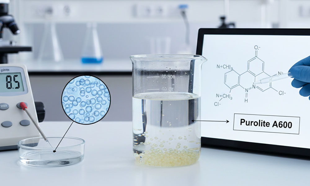 مشخصات و ویژگی های رزین آنیونی پرولایت Purolite A600