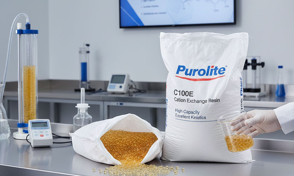 مشخصات و ویژگی های رزین کاتیونی پرولایت Purolite C100E